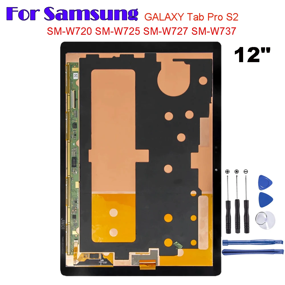 

12'' LCD Touch Screen For Samsung Galaxy Tab Pro S2 SM-W727 SM-W720 W727 W720 W725 LCD Display Digitizer Assembly panel