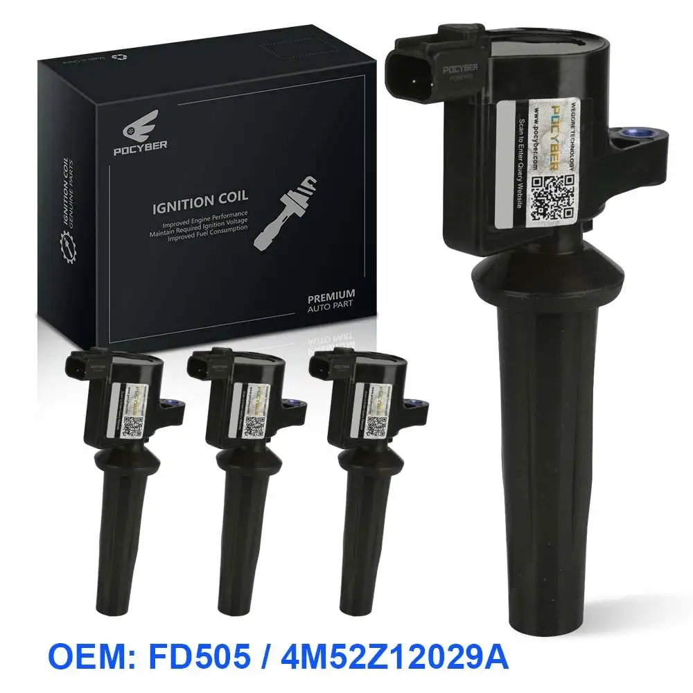 Новые катушки зажигания OE # DG-507 4M5Z12029BC, 4 шт., система зажигания для Ford Escape Focus Transit 2.0L 2.3l, высокое качество
Новые катушки зажигания OE # DG-507 4M5Z12029BC, 4 шт., система зажигания для Ford Escape Focus Transit 2.0L 2.3l, высокое качество