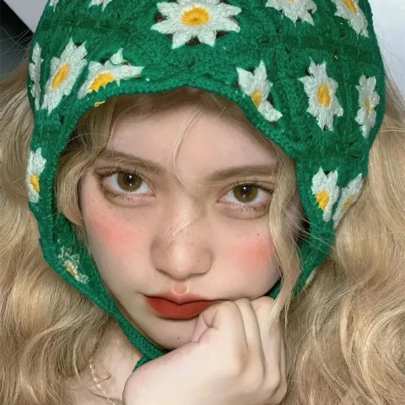 Korean Y2k Hair Bands Sweet Mushroom Strawberry Crochet Hollow Triangle Headband Headscarf Handmade Knitted DIY Bandanas Women
Korean Y2k Hair Bands Sweet Mushroom Strawberry Crochet Hollow Triangle Headband Headscarf Handmade Knitted DIY Bandanas Women