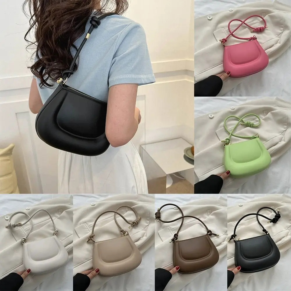 Candy Color Simple PU Underarm Bag Sweet Simple Design Shoulder Bag Solid Color Handbag Minority Design Portable Women
Candy Color Simple PU Underarm Bag Sweet Simple Design Shoulder Bag Solid Color Handbag Minority Design Portable Women