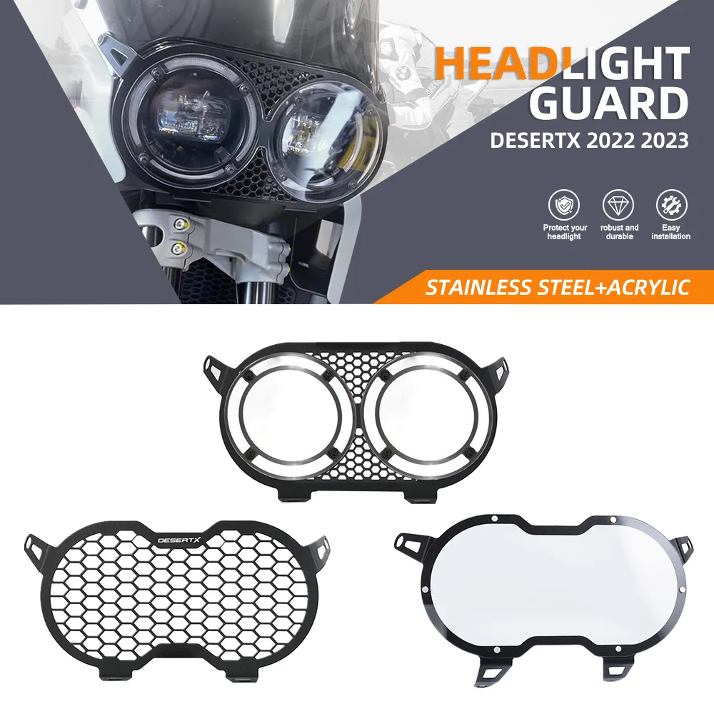 Motorcycle Headlight Protector Light Cover Protective Guard For Ducati DesertX Desert X 2022 2023 Headlamp Head Light Shield
Motorcycle Headlight Protector Light Cover Protective Guard For Ducati DesertX Desert X 2022 2023 Headlamp Head Light Shield