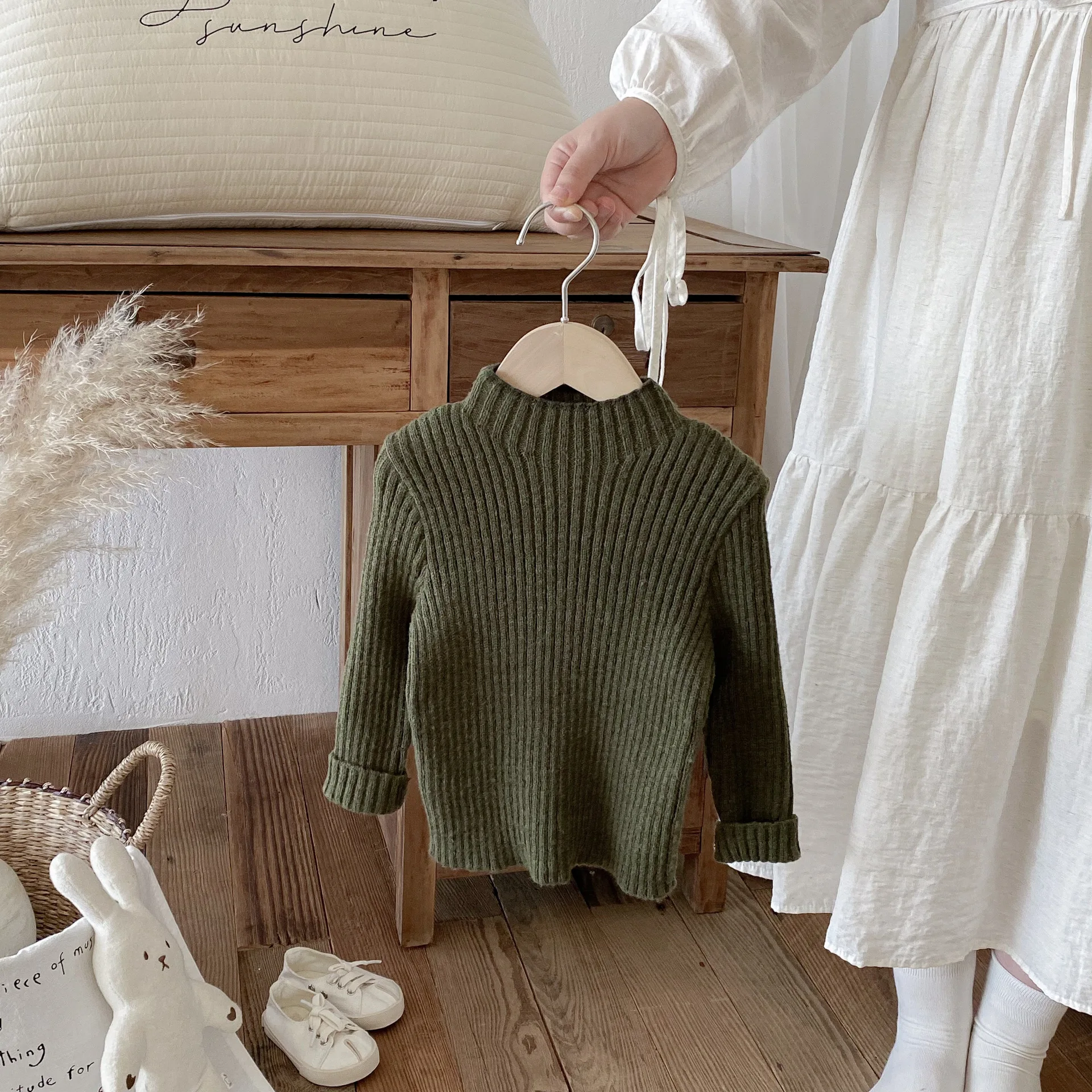 2025 Autumn New Children Long Sleeve Sweater Girls Knit Shirts Cotton Baby Knitted Pullover Kids Casual Sweater Infant Clothes 41 Sa80f2be68ed940abb67c6109e0fb28cbq