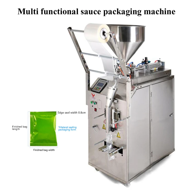 PBOBP Automatic Paste Sauce Honey Hot Pot Base Seasoning Vinegar Water Chili Oil Packaging Machine Quantitative Filling Machine
PBOBP Automatic Paste Sauce Honey Hot Pot Base Seasoning Vinegar Water Chili Oil Packaging Machine Quantitative Filling Machine
