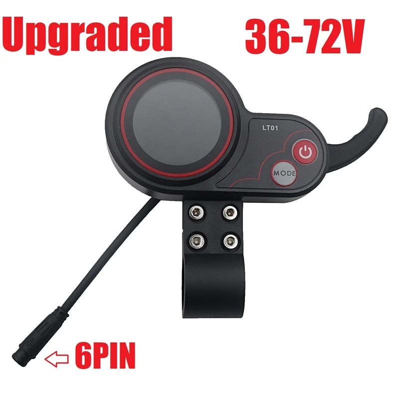 LT01 Display Meter 36V-72V 6PIN For Kaabo Mantis 8/10 Kaabo Wolf Warriorx Kaabo Wolf Warrior11 Electric Scooter Accessories
LT01 Display Meter 36V-72V 6PIN For Kaabo Mantis 8/10 Kaabo Wolf Warriorx Kaabo Wolf Warrior11 Electric Scooter Accessories
