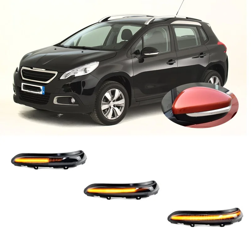 Fit for PEUGEOT 2008 I MK1 CU 2013 II MK2 U 2019 2020 2021 2022 Dynamic LED Sequential Indicator Mirror Turn Light Signal Lamp
Fit for PEUGEOT 2008 I MK1 CU 2013 II MK2 U 2019 2020 2021 2022 Dynamic LED Sequential Indicator Mirror Turn Light Signal Lamp