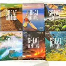 6PCS/Set Great Writing Elementary Middle and High School National Geographic Writing Textbook Fifth Edition English Picture Book
6PCS/Set Great Writing Elementary Middle and High School National Geographic Writing Textbook Fifth Edition English Picture Book