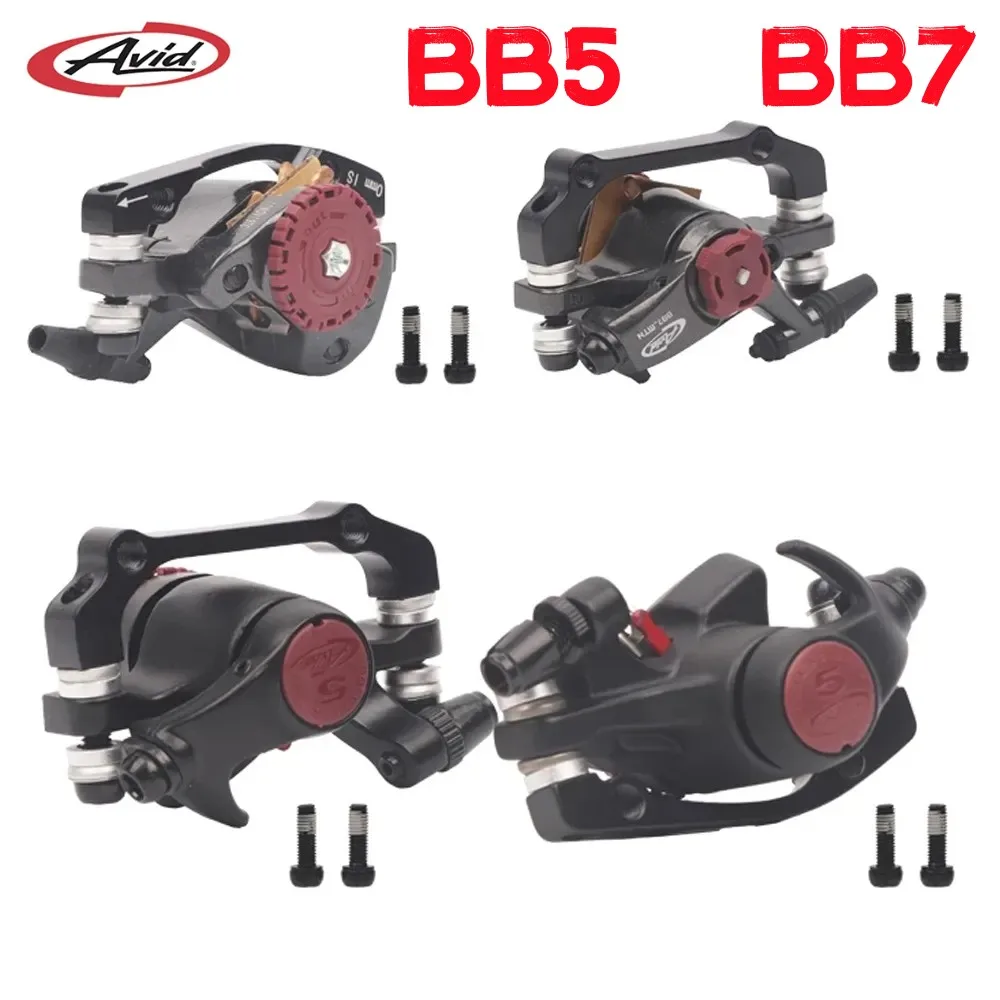

Дисковые тормоза AVID BB5 BB7 для горного велосипеда, передний/задний тормозной суппорт G3 160 мм, механический дисковый тормоз, запчасти для велосипеда