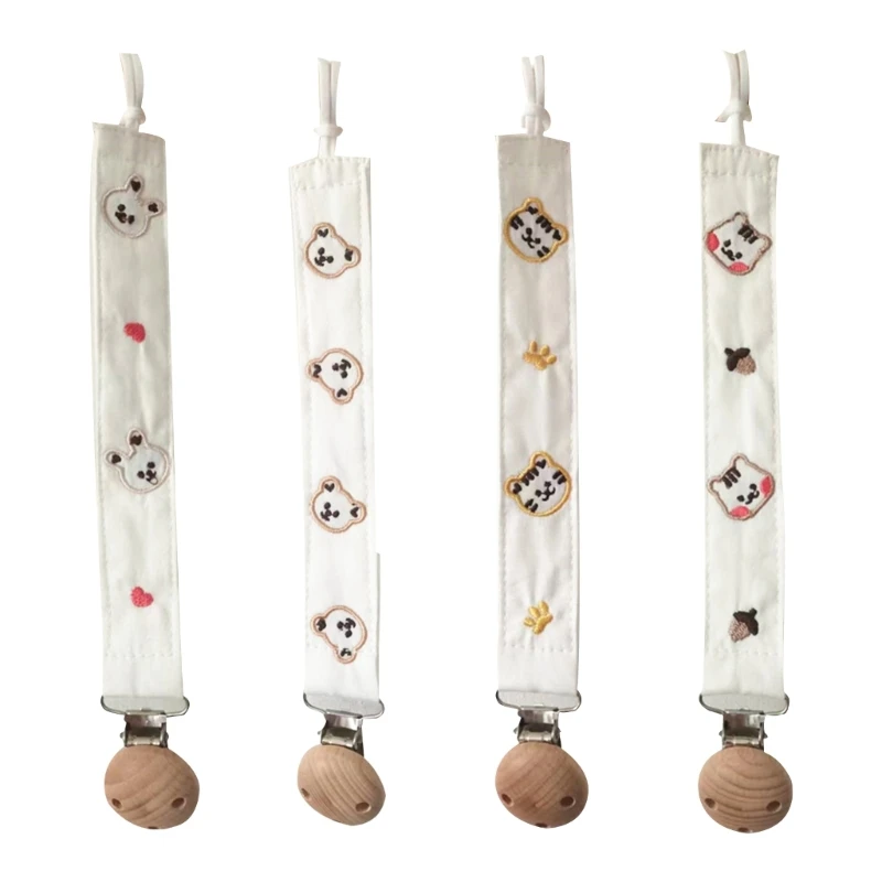 Baby Pacifier Clips Cute Bear Pattern Design Dummy Clip Universal Holder Leash for Boys & Girls Teething Toy Teethers
Baby Pacifier Clips Cute Bear Pattern Design Dummy Clip Universal Holder Leash for Boys & Girls Teething Toy Teethers