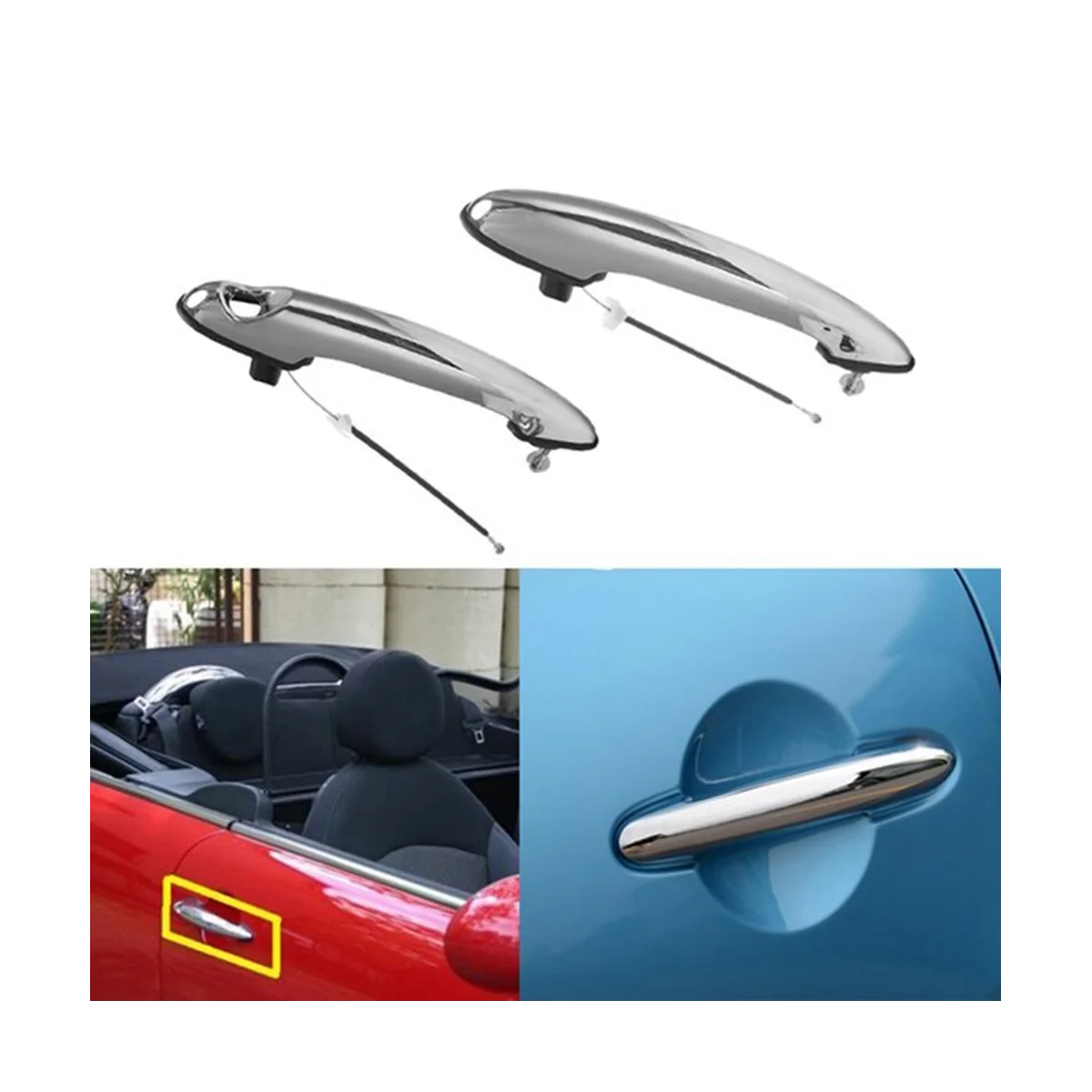 Наружные дверные ручки, левая и боковая дверная ручка для BMW Mini Cooper 2002-2015 51217198471
Наружные дверные ручки, левая и боковая дверная ручка для BMW Mini Cooper 2002-2015 51217198471