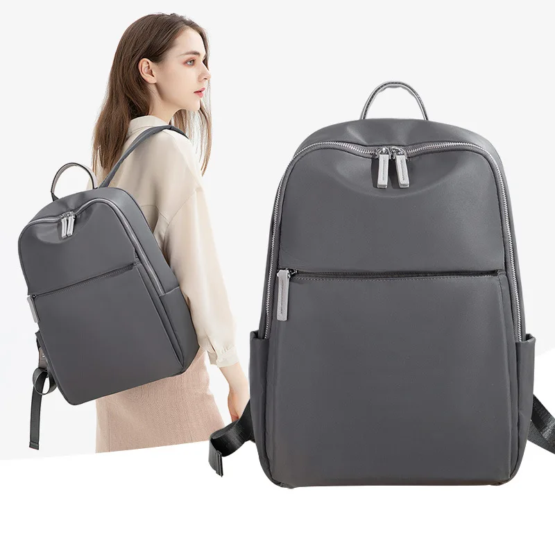 

14-дюймовая 15-дюймовая сумка для компьютера, Женский универсальный рюкзак из ткани Оксфорд для поездок, новинка 2023, вместительный рюкзак, дорожная сумка