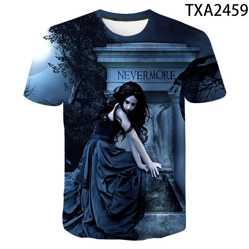 2020 New Gothic T shirt Men Women Children T-shirt Horror Scary Demon 3D Print Tee Summer Streetwear Boy Girl Kids Tops Clothing
2020 New Gothic T shirt Men Women Children T-shirt Horror Scary Demon 3D Print Tee Summer Streetwear Boy Girl Kids Tops Clothing