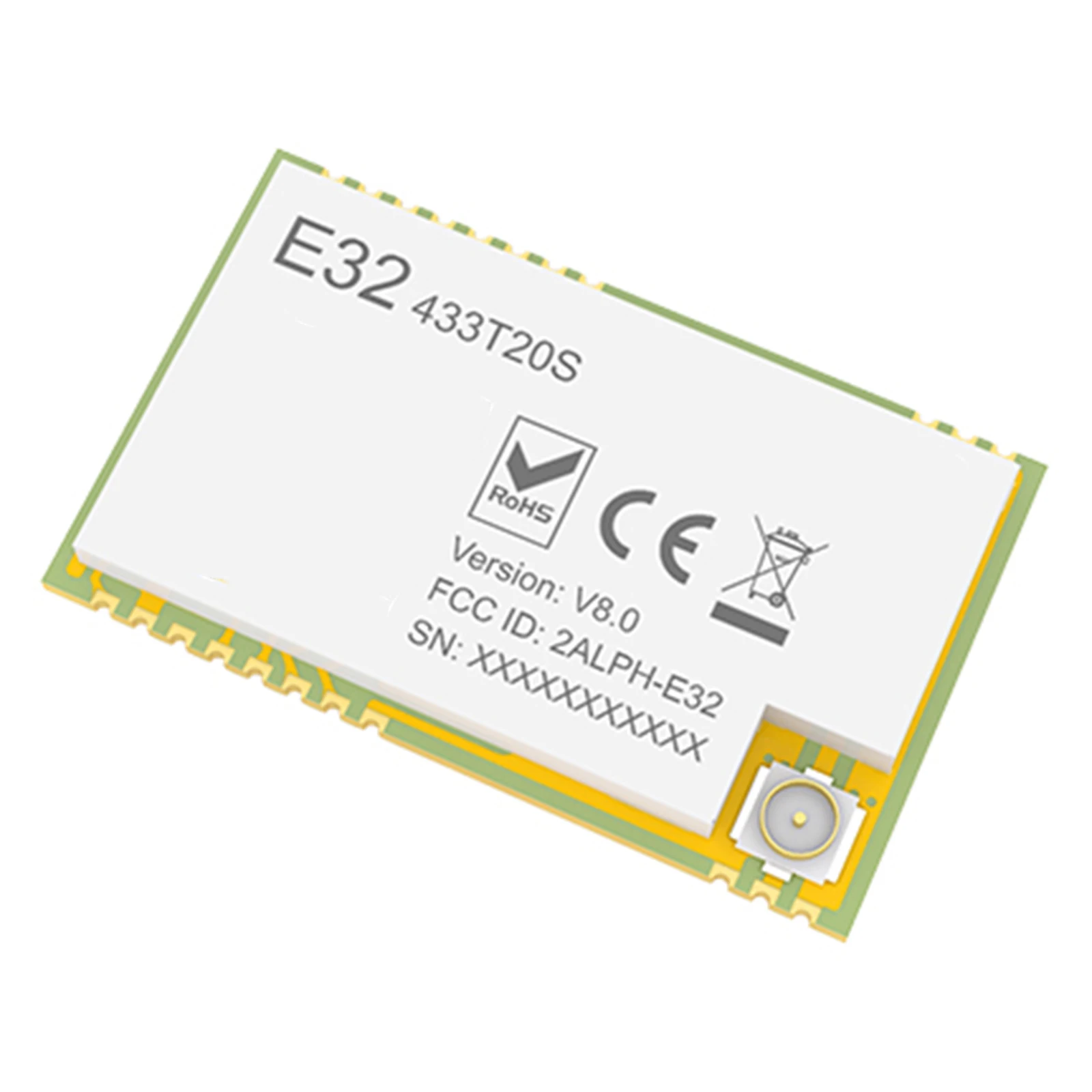 Беспроводной радиочастотный модуль, 4 режима работы для Lora, беспроводной радиочастотный модуль, модуль связи широкого спектра 5 км
Беспроводной радиочастотный модуль, 4 режима работы для Lora, беспроводной радиочастотный модуль, модуль связи широкого спектра 5 км