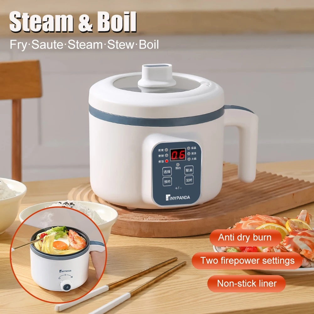 220V Mini Multi Cooker Non-Stick Electric Cooker with Steamer Single Double Layer Rice Cooker Electric Hot Pot Smart Rice Cooker
220V Mini Multi Cooker Non-Stick Electric Cooker with Steamer Single Double Layer Rice Cooker Electric Hot Pot Smart Rice Cooker