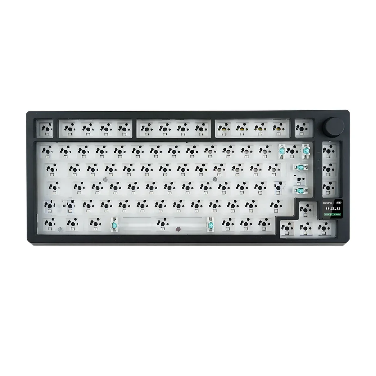 

MATHEW TECH Wireless Kit MK75 Max Mechanical Keyboard RGB ISO AZERTY Spanish/German/French/UK/Portuguese Barebone QWERTZ