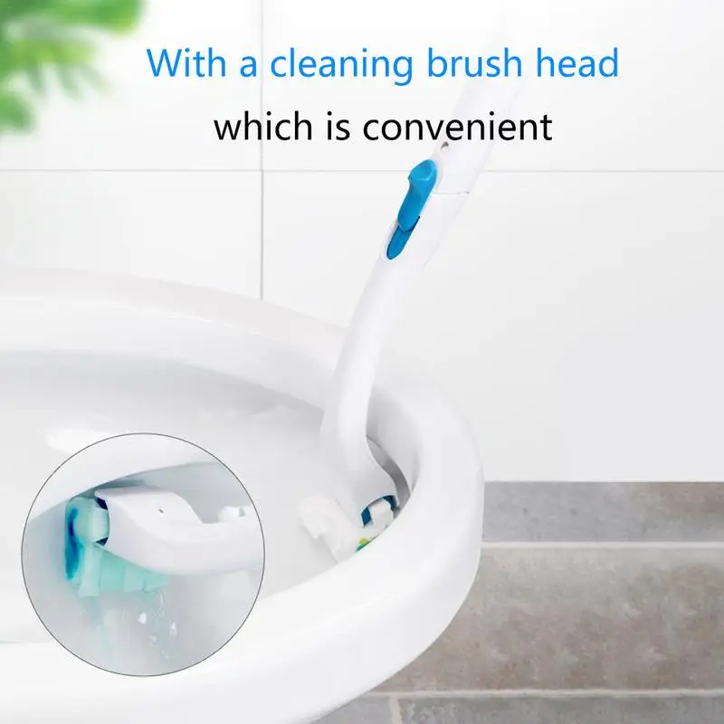 Disposable Long Handle Toilet Bowl Brush Holder Without Dead Angle Cleaning Set Replacement Creative Bathroom Accessories
Disposable Long Handle Toilet Bowl Brush Holder Without Dead Angle Cleaning Set Replacement Creative Bathroom Accessories