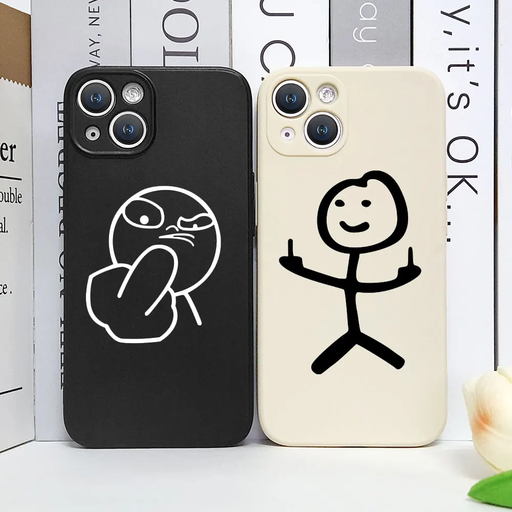 Soft Silicone Phone Case for IPhone 16 Pro Max 11 12 13 15 Pro Mini XS X 7 8 14 Plus SE20 Cartoon Funny Man Couple Paired Covers Soft Silicone Phone Case for IPhone 16 Pro Max 11 12 13 15 Pro Mini XS X 7 8 14 Plus SE20 Cartoon Funny Man Couple Paired Covers
