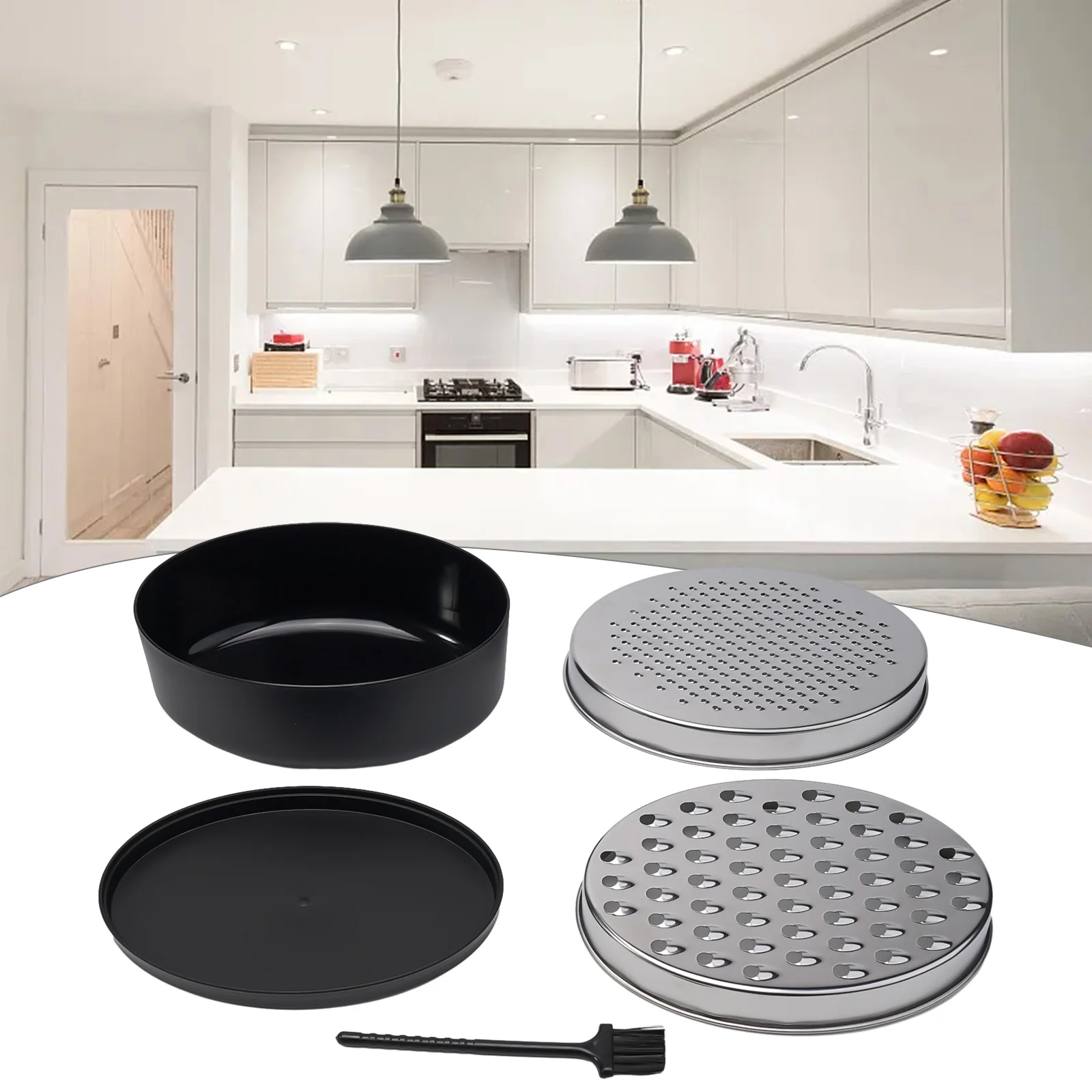 Stainless Steel Storage Graters Double-sided Ginger Grater Multifunctional Storable Cheese Shredder Kitchen Vegetable Fruit Tool
Stainless Steel Storage Graters Double-sided Ginger Grater Multifunctional Storable Cheese Shredder Kitchen Vegetable Fruit Tool