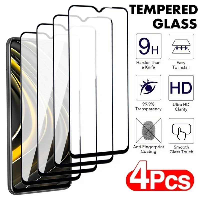 4 шт. 9H закаленное стекло для Xiaomi Poco X3 X4 NFC X5 Pro F3 F4 F5 GT защита для экрана M3 M4 M5 Pro C3 C40 C50 C51 C55 защитная пленка
4 шт. 9H закаленное стекло для Xiaomi Poco X3 X4 NFC X5 Pro F3 F4 F5 GT защита для экрана M3 M4 M5 Pro C3 C40 C50 C51 C55 защитная пленка