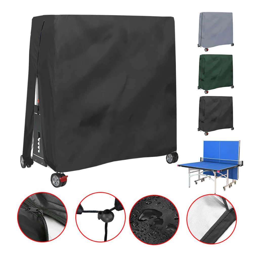 Heavy Duty Waterproof Dustproof Table Tennis Cover 210D Oxford Cloth Indoor Outdoor Ping Pong Table Storage Covers Accessories
Heavy Duty Waterproof Dustproof Table Tennis Cover 210D Oxford Cloth Indoor Outdoor Ping Pong Table Storage Covers Accessories