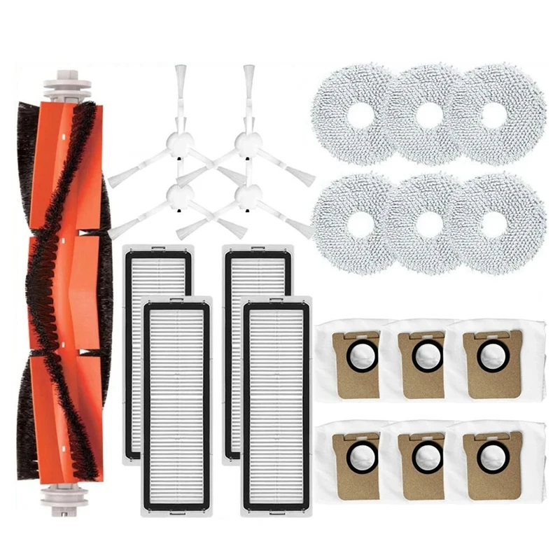For XIAOMI Mijia Omni Robot X10+ / Dreame S10 Pro / Dreame L10S Ultra Robot Vacuum Main Side Brush Hepa Filter Mop Replacement
For XIAOMI Mijia Omni Robot X10+ / Dreame S10 Pro / Dreame L10S Ultra Robot Vacuum Main Side Brush Hepa Filter Mop Replacement