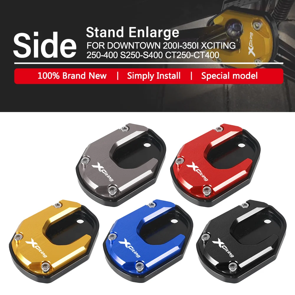 For KYMCO Downtown 200i 300i 350i 300 Xciting 250 300 400 S250/S350/S400 CT250 CT300 CT400 Kickstand Side Stand Enlarge Pad 
For KYMCO Downtown 200i 300i 350i 300 Xciting 250 300 400 S250/S350/S400 CT250 CT300 CT400 Kickstand Side Stand Enlarge Pad