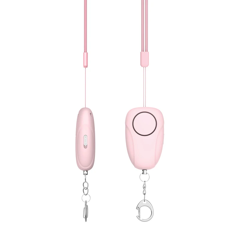 

Personal Self Defense Alarm Protection Chargeable Safety Anti-Wolf Pull Alarm Two Years Of Standby Time RIS 120db For Girl Child