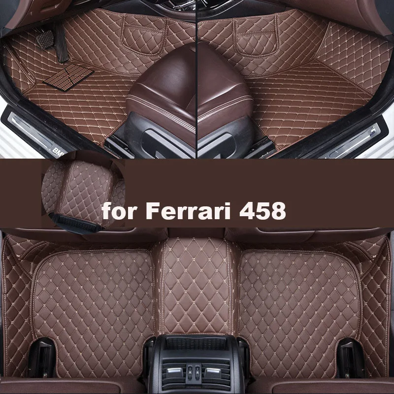 Автомобильные коврики для Ferrari 458 2005-2009, аксессуары, автомобильные коврики на заказ
Автомобильные коврики для Ferrari 458 2005-2009, аксессуары, автомобильные коврики на заказ
