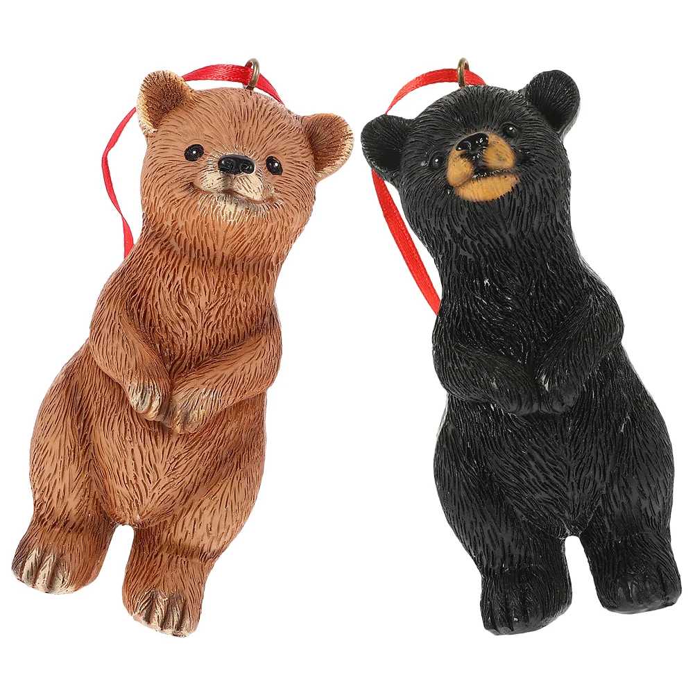 2 Pcs Christmas Decorations Delicate Bear Ornament Tree Resin Suspending Figure
2 Pcs Christmas Decorations Delicate Bear Ornament Tree Resin Suspending Figure
