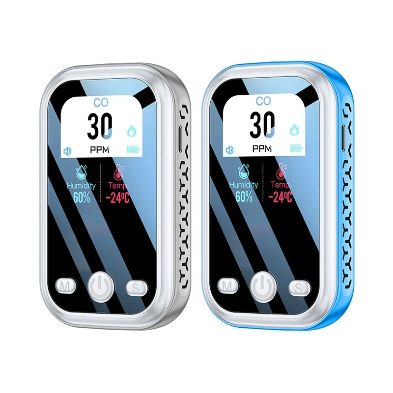 New-2Pcs Air Quality Detector High Sensitivity Semiconductor Sensor, Temperature Humidity Tester Air Monitoring Tool
New-2Pcs Air Quality Detector High Sensitivity Semiconductor Sensor, Temperature Humidity Tester Air Monitoring Tool