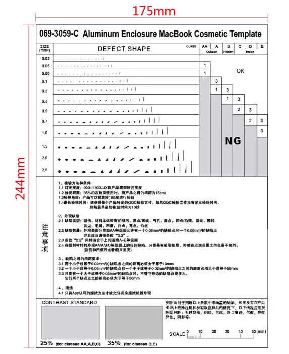 

Внешний вид дефект проверка пятна контраст Kafflin линейка Серая Шкала точечный суппорт измерительный прибор точечный измеритель