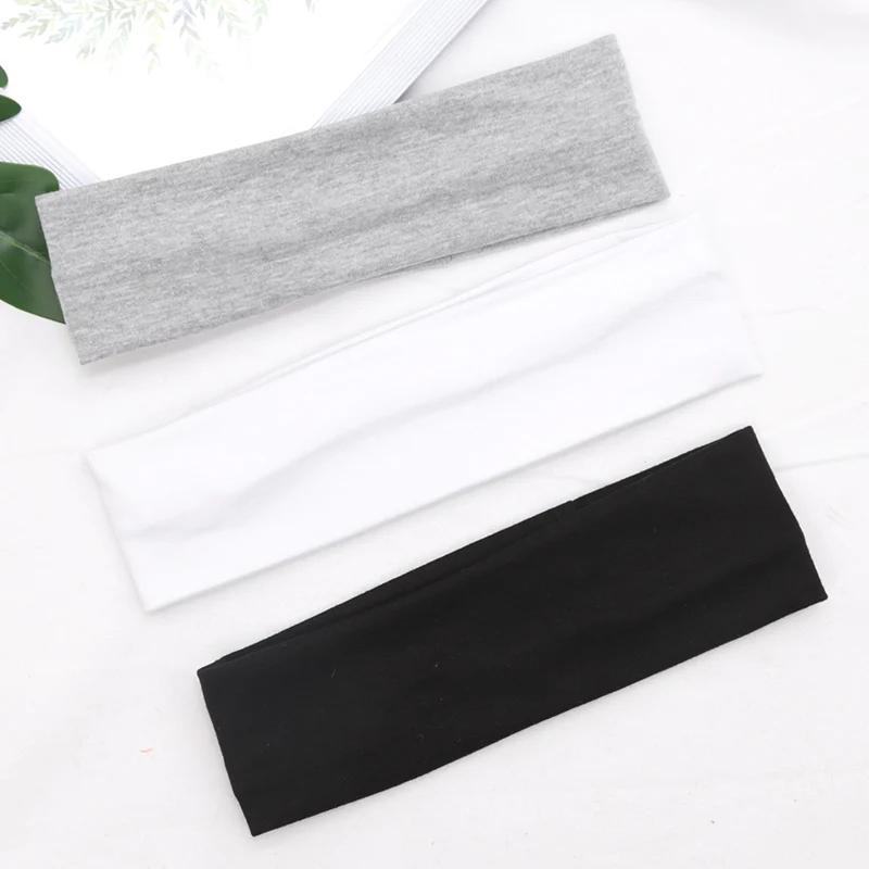 

Elastic Hair Fashion Sports Headbands for Women Solid Bands Running Fitness Yoga Hair Bands Stretch Makeup Hair Accessories