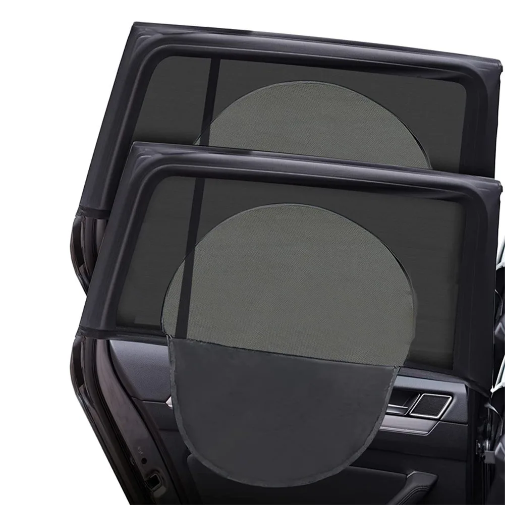 2Pcs Universal Car Sunshade UV Protect Curtain Side Window Sunshade Mesh Sun Visor Protection Window Films For BMW Benz VW Tesla
2Pcs Universal Car Sunshade UV Protect Curtain Side Window Sunshade Mesh Sun Visor Protection Window Films For BMW Benz VW Tesla