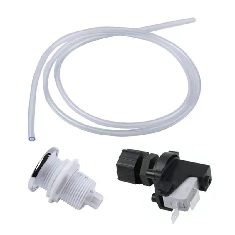 

2024 New 1Set Pneumatic for Garbage Disposal 16A On Off Push Button for Bath Tub Spa Jetted for Whirlpool Jet Tool