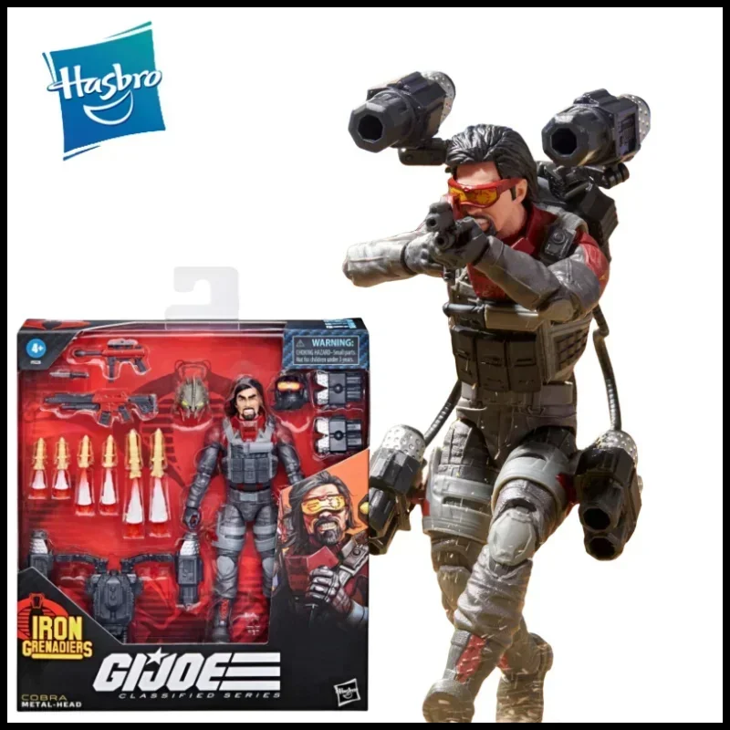 

In Stock 2024 New Hasbro Special Forces Cobra Steel Guard Iron Head 6-Inch Mobile Handle Toys Gifts