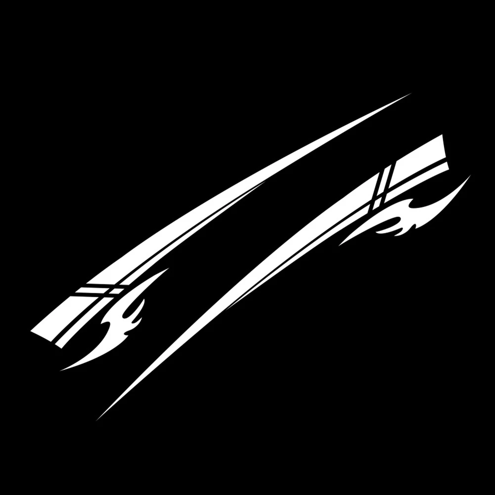 4Set Car Sticker Auto Body Flower Sticker Side Sports Racing Stripe Pattern White Vinyl Sticker Exterior Accessories
4Set Car Sticker Auto Body Flower Sticker Side Sports Racing Stripe Pattern White Vinyl Sticker Exterior Accessories