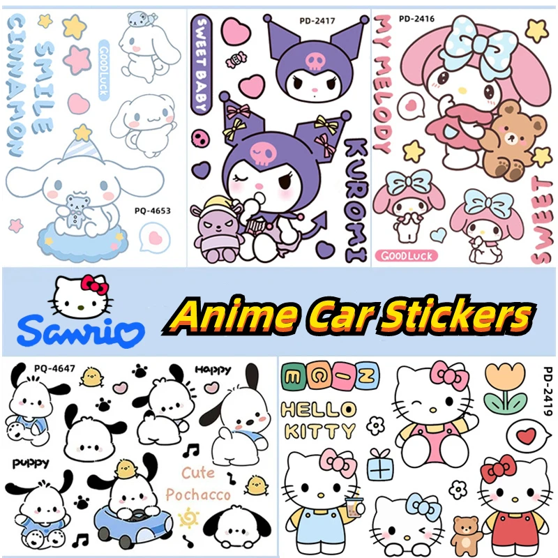 Автомобильная наклейка Sanrio, книга с водной чашкой, декоративная Аниме Картина HelloKitty mymelody Kuromi периферийная
Автомобильная наклейка Sanrio, книга с водной чашкой, декоративная Аниме Картина HelloKitty mymelody Kuromi периферийная