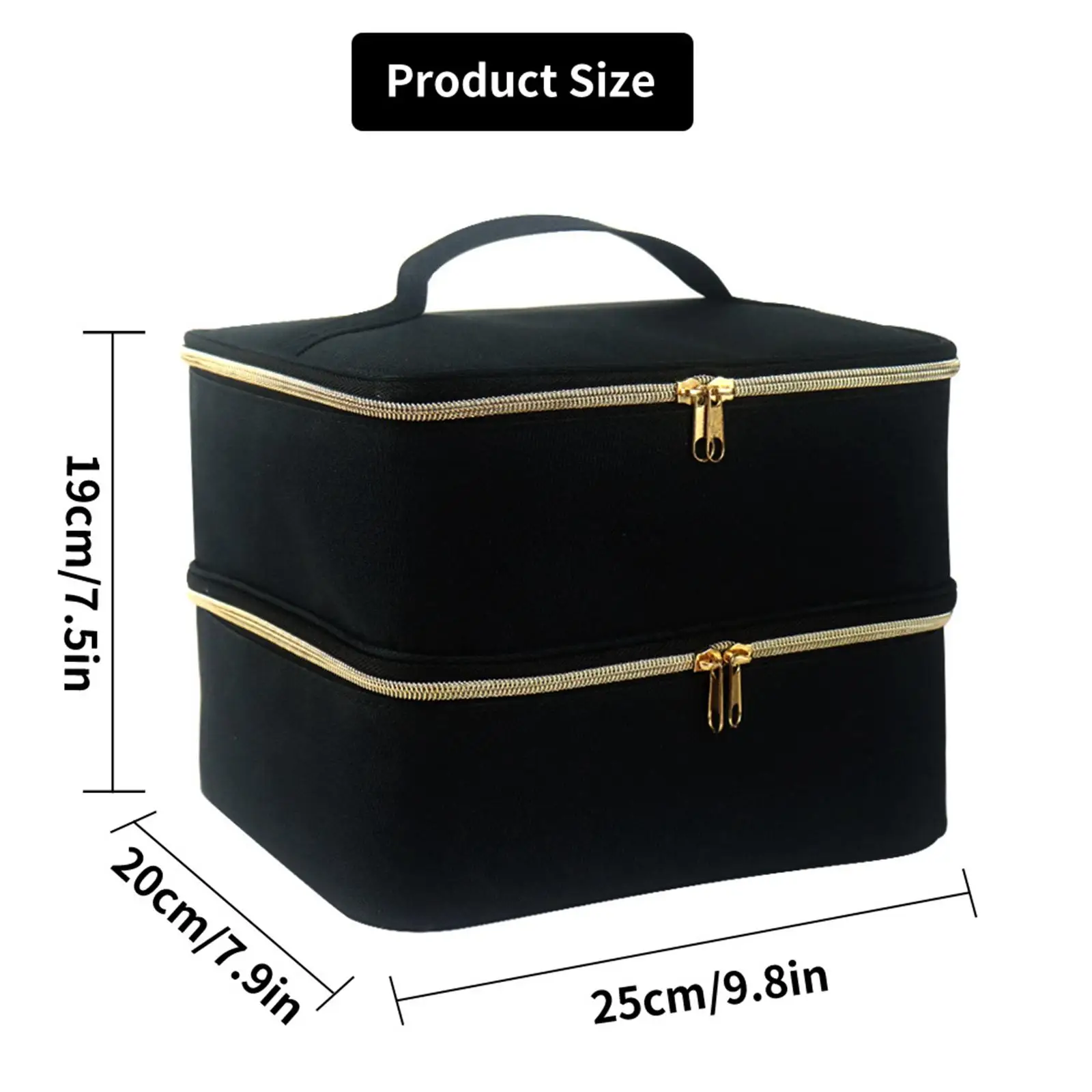Nail Polish Carrying Case Cosmetic Organizer Travel Storage Case for Holds 30 Bottles (15ml/0.5 fl.oz), Manicure Accessories
Nail Polish Carrying Case Cosmetic Organizer Travel Storage Case for Holds 30 Bottles (15ml/0.5 fl.oz), Manicure Accessories