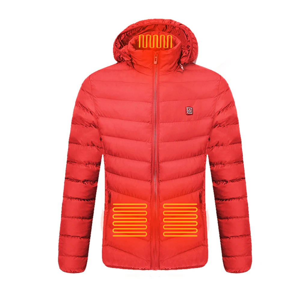 Brand New Heated Jacket Jacket Three Levels Control 9 Heating Zones Intelligent Control 5V USB Portable Charger
Brand New Heated Jacket Jacket Three Levels Control 9 Heating Zones Intelligent Control 5V USB Portable Charger