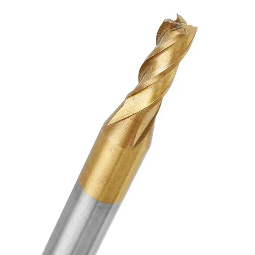 

Abrasion Resistance End Mill Cutter Power Tools Hard Wood High Speed Steel Home PVC Plastic Spiral Bit 3.0 Wood