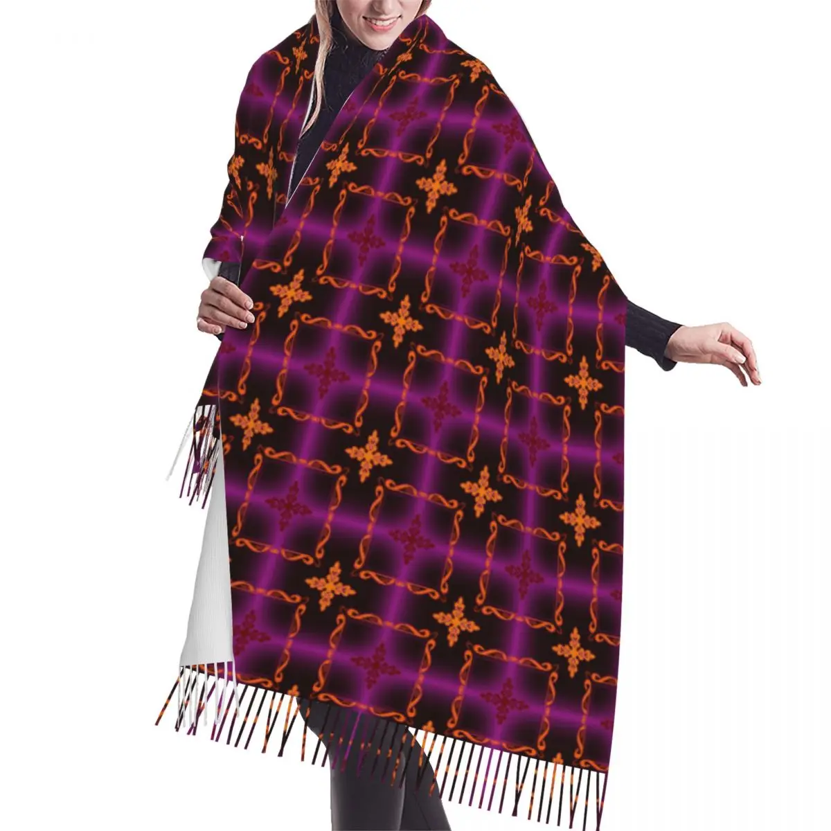 Printed Multicolor Pattern In The Arabian Style Scarf Men Women Winter Fall Warm Fashion Luxury Versatile Scarves Shawls Wraps
Printed Multicolor Pattern In The Arabian Style Scarf Men Women Winter Fall Warm Fashion Luxury Versatile Scarves Shawls Wraps