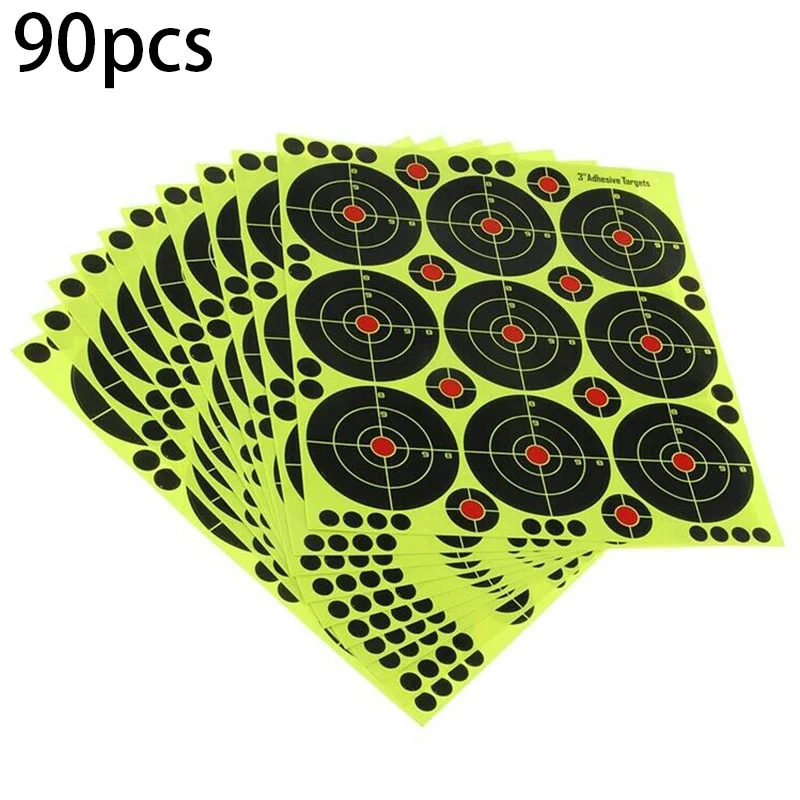 90pcs 3 Inch Per Pack Splash Flower Target Adhesive Reactivity Shoot Target Aim For Gun / Rifle / Pistol Binders Targete Sets
90pcs 3 Inch Per Pack Splash Flower Target Adhesive Reactivity Shoot Target Aim For Gun / Rifle / Pistol Binders Targete Sets