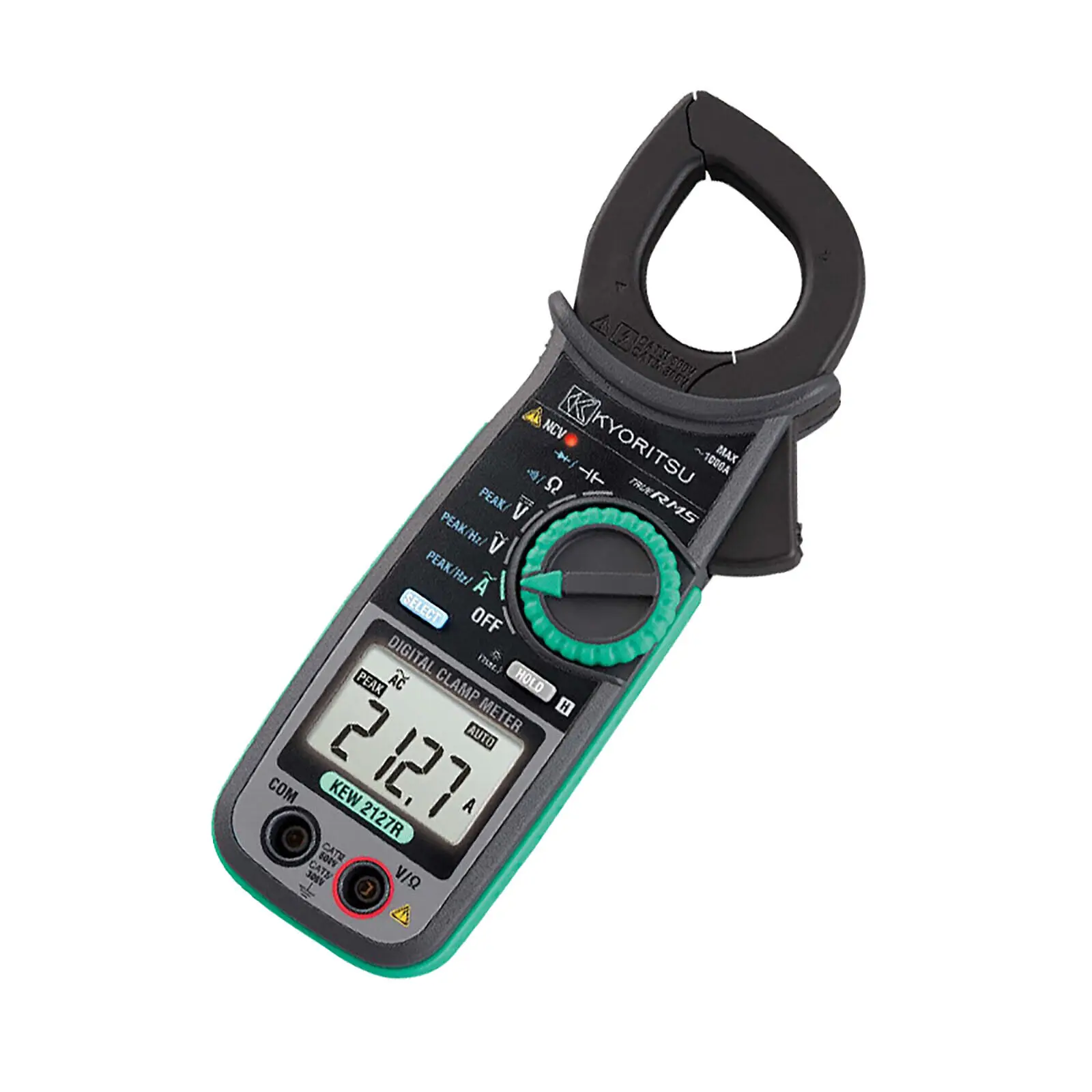 Цифровые клещи Kyoritsu2127R AC с True-RMS 1000A AC клещи Kew2127R 
Цифровые клещи Kyoritsu2127R AC с True-RMS 1000A AC клещи Kew2127R