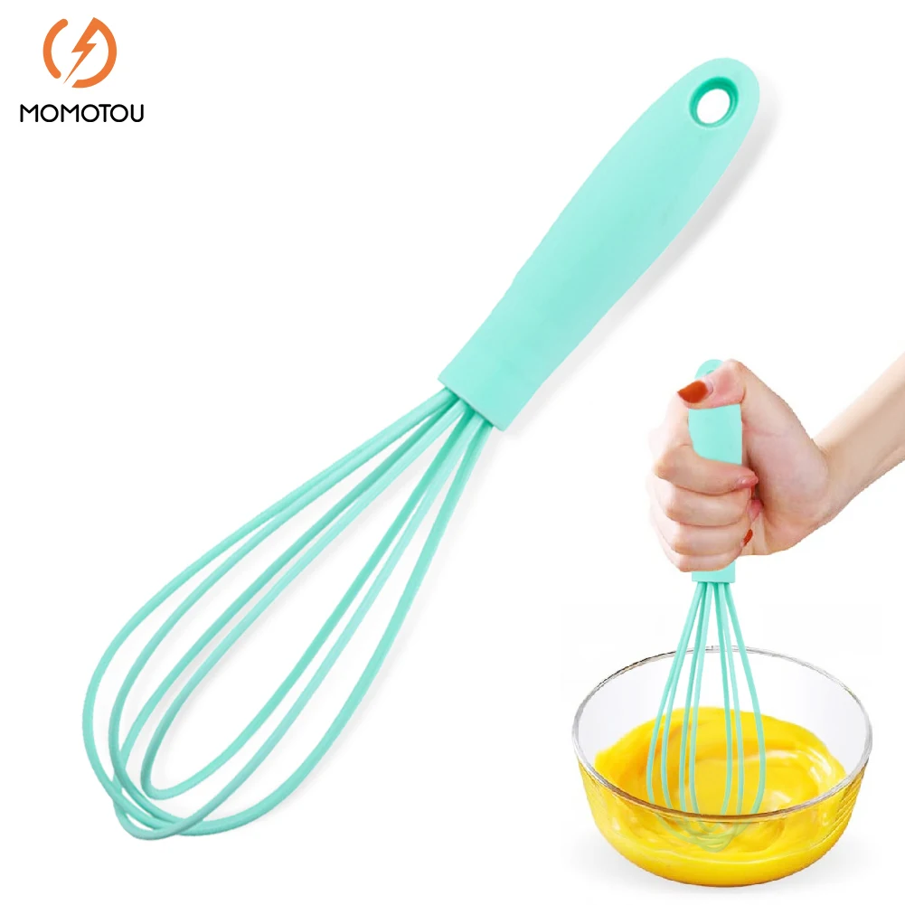 New Silicone Egg Whisk Gadgets Kitchen Balloon Whisk Milk Egg Beater Non-Slip Easy to Clean DIY Egg Mixing Mixer Tools
New Silicone Egg Whisk Gadgets Kitchen Balloon Whisk Milk Egg Beater Non-Slip Easy to Clean DIY Egg Mixing Mixer Tools
