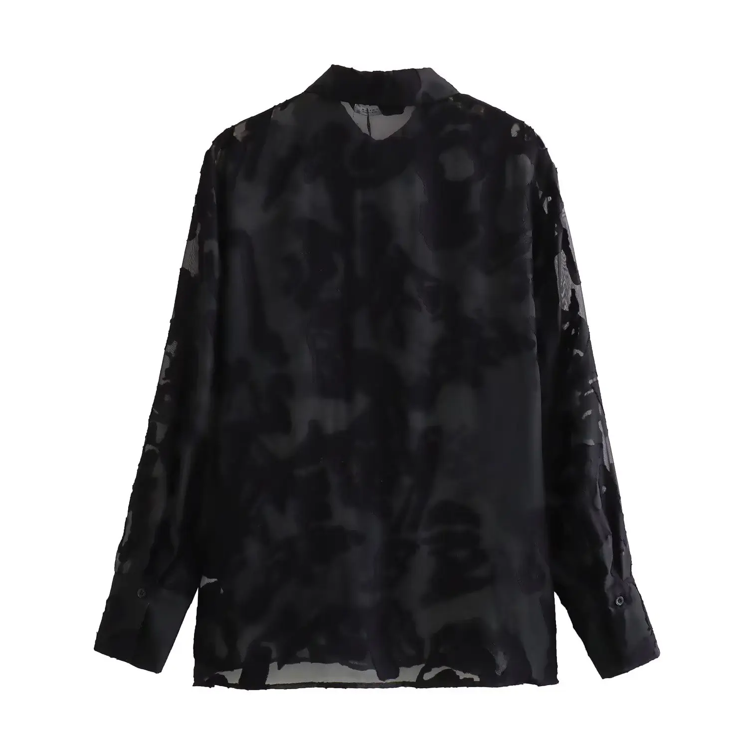 Withered 2024 Fashion Ladies Autumn New Long Sleeve Shirt British Chiffon Cut Flower Perspective Hollow Out Blouse Women Tops
Withered 2024 Fashion Ladies Autumn New Long Sleeve Shirt British Chiffon Cut Flower Perspective Hollow Out Blouse Women Tops