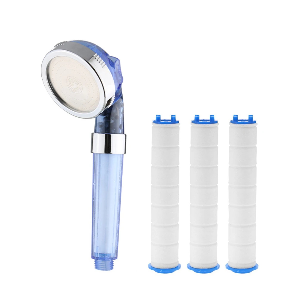 High Pressure Shower Head Water Saving Flow With Cotton Filter Three-speed Adjustable Sponge Filter Shower Spa Spray Nozzle Head
High Pressure Shower Head Water Saving Flow With Cotton Filter Three-speed Adjustable Sponge Filter Shower Spa Spray Nozzle Head