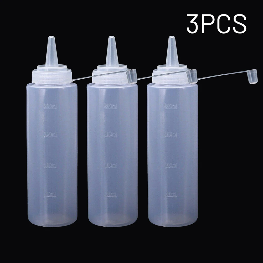 3pcs Plastic Clear Squeeze Bottle Condiment Dispenser Ketchup Mustard Sauce 240ml Salad Tomato Squeeze Sauce Bottles Food Grade
3pcs Plastic Clear Squeeze Bottle Condiment Dispenser Ketchup Mustard Sauce 240ml Salad Tomato Squeeze Sauce Bottles Food Grade
