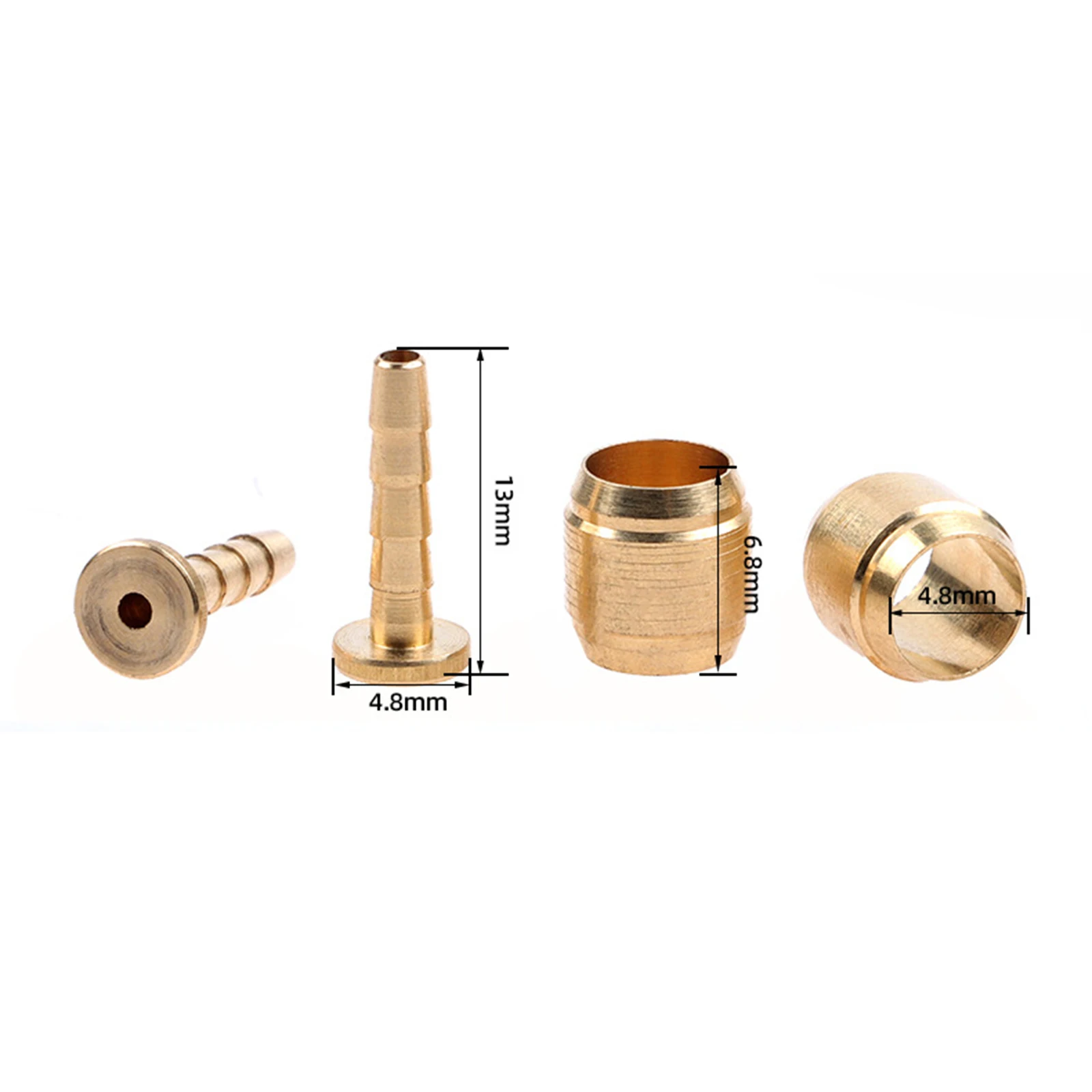 Connector Oil Needle Portable Practical Replacement Copper For A1 A2 A5-D Gold Hydraulic Brake Hose Lightweight
Connector Oil Needle Portable Practical Replacement Copper For A1 A2 A5-D Gold Hydraulic Brake Hose Lightweight
