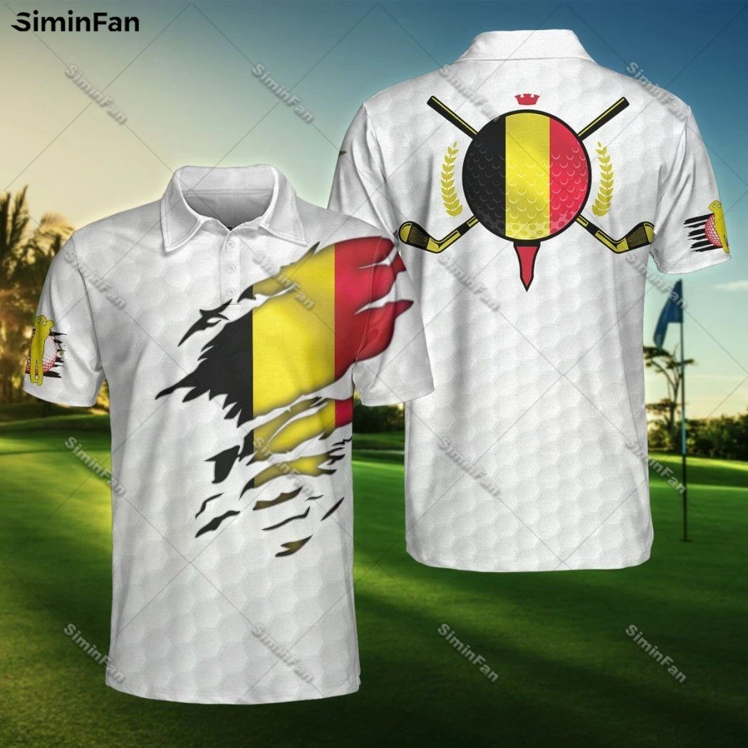 

Футболка-поло мужская с 3D-принтом, рубашка с лацканами, с логотипом разных стран, с коротким рукавом, в стиле унисекс, лето-2