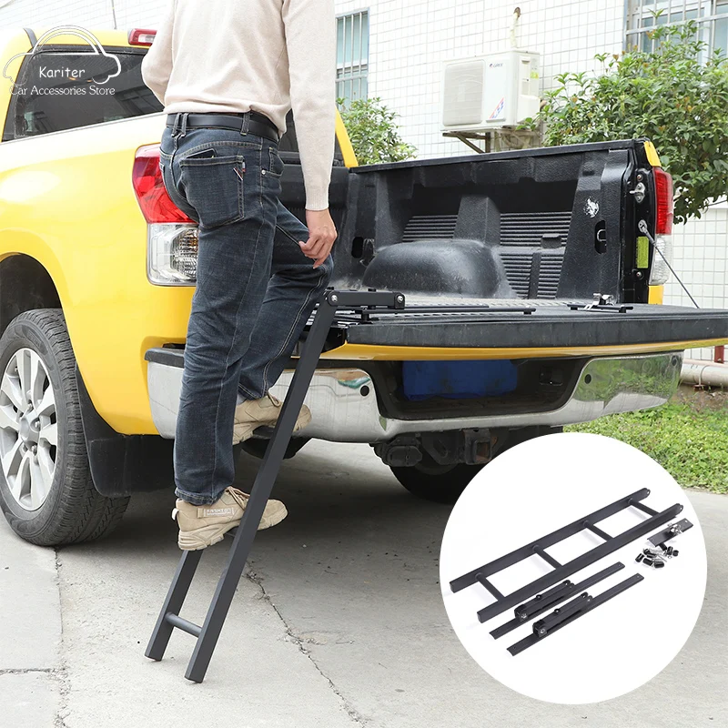 For Toyota Tundra 07-21 Aluminum Alloy Black Pickup Truck Step Tailgate Ladder Car Rear Tailgate Climbing Ladder Car Accessories
For Toyota Tundra 07-21 Aluminum Alloy Black Pickup Truck Step Tailgate Ladder Car Rear Tailgate Climbing Ladder Car Accessories