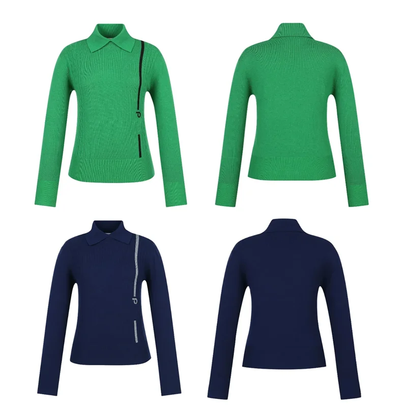 New Autumn winter golf wear for women knitted pullover warm sweater long sleeve golf high elastic sportswear
New Autumn winter golf wear for women knitted pullover warm sweater long sleeve golf high elastic sportswear
